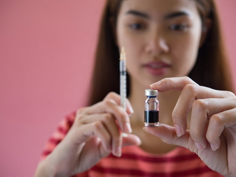 Platelet-rich plasma preparation for a hair treatment